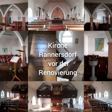 Kirche Rannersdorf vor der Renovierung