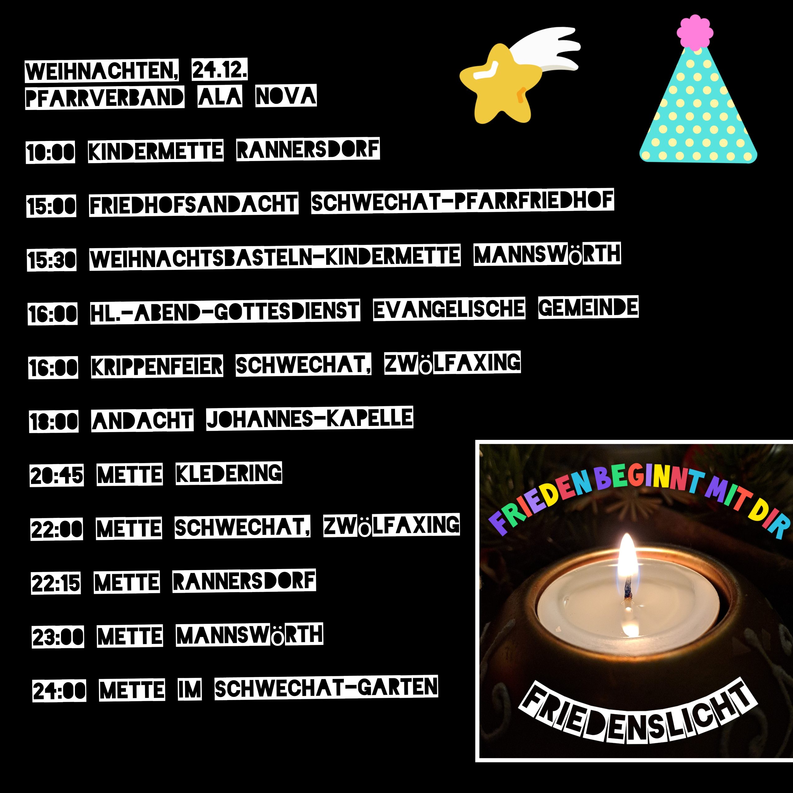 18.-25.12.2022, 4. Advent-Sonntag