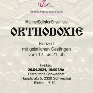 ORTHODOXIE Konzert mit geistlichen Gesängen