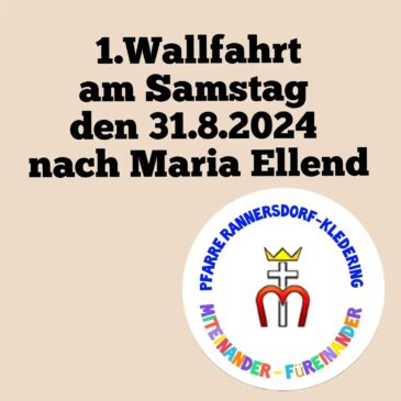 Wallfahrt 31.8.2024