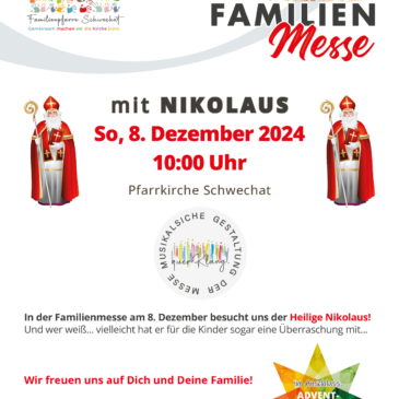 08.12.2024 Familienmesse mit Nikolo