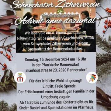 Schwechater Zitherverein – Advent anno dazumal