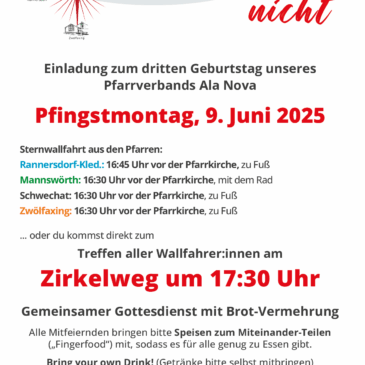 9.6.2025 Sternwallfahrt