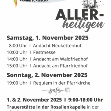 Allerheiligen/Allerseelen
