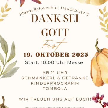 19.10.2025 Dank sei Gott Fest