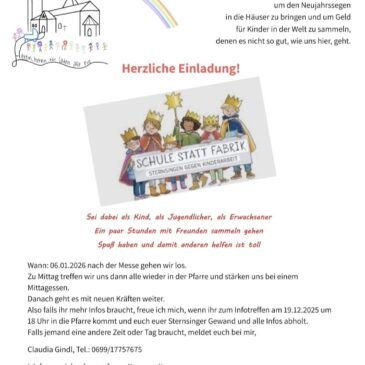 6.1.2026 Sternsingen