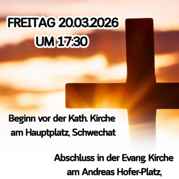 20.3.2026 Ökumenischer Stadtkreuzweg