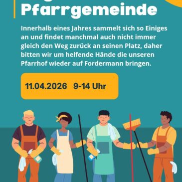 11.4.2026 Tag der Pfarrgemeinde