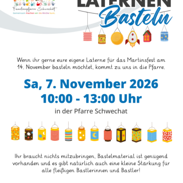 7.11.2026 Laternen basteln
